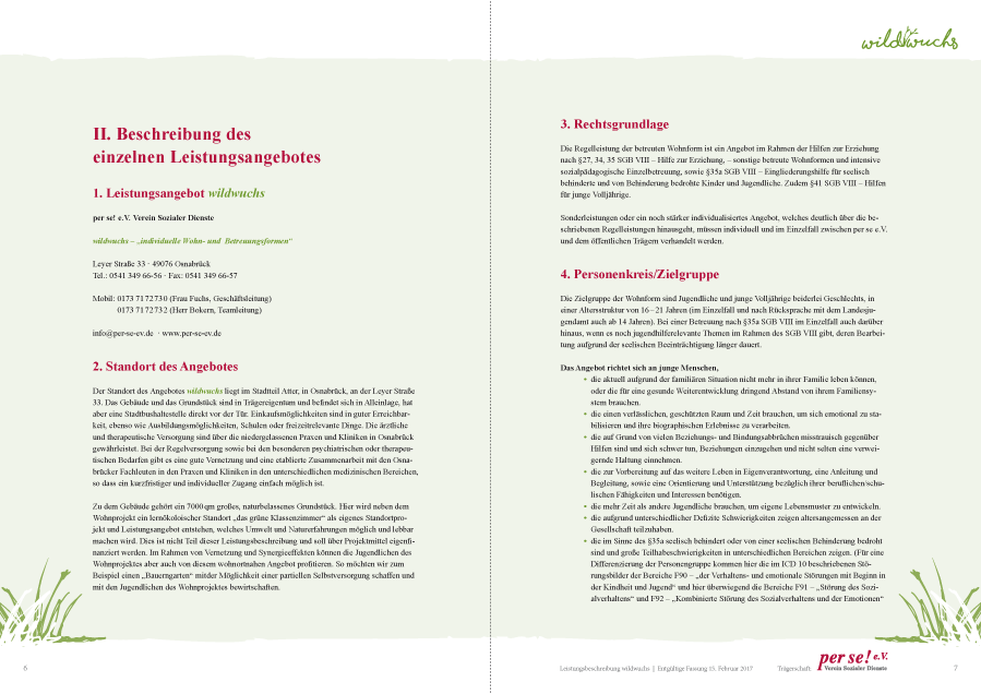 Leistungsbeschreibung